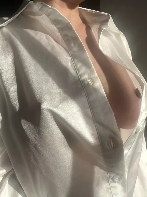 Sunshine, white blouse’s and hard nipples were made for each other. by Zealousideal-Fix-967