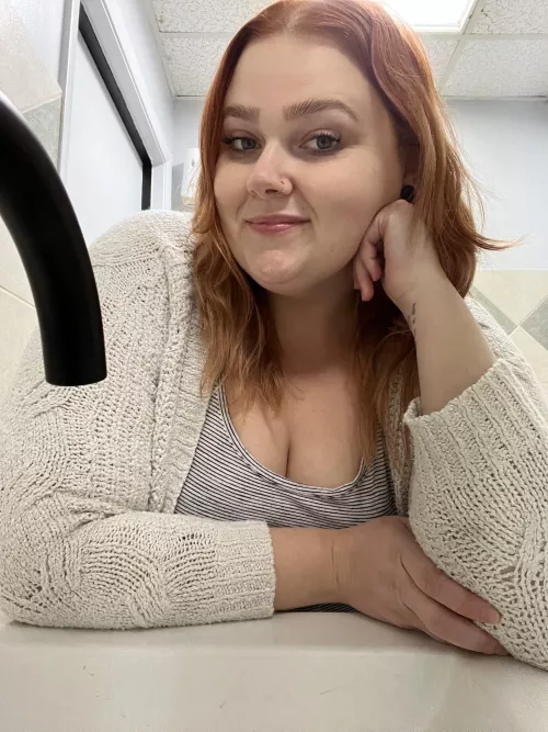 Timed work bathroom selfies by Mommy_Marshmallow