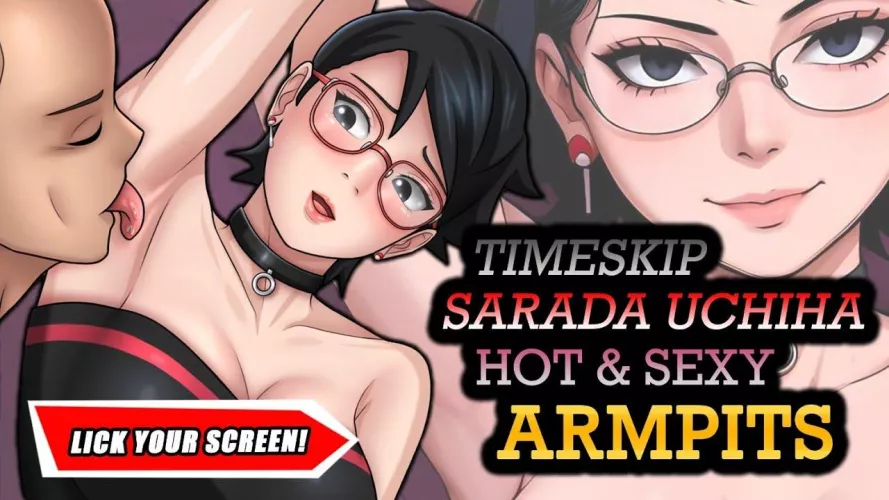 Timeskip Sarada Uchiha's Ultimate Hot & Sexy Armpits Pics Compilation [Boruto: Blue Vortex] by Thickbrush19