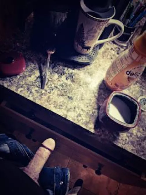 Waiting for the brew, a little late today. Long wait at the hospital. by jsc_4_u