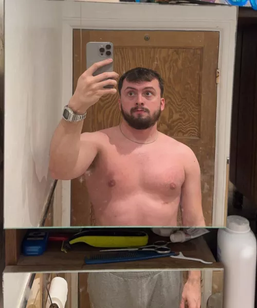 Was just chilling before my bath tonight! :) by loner0803