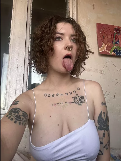 Where would you like more: on my chest or on my face? by feetyourlick