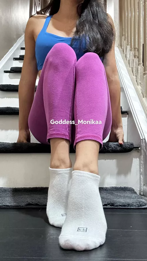 2 day worn ankle socks (US free shipping) Proof of wear and tracking info by xxGoddess_Monikaxx