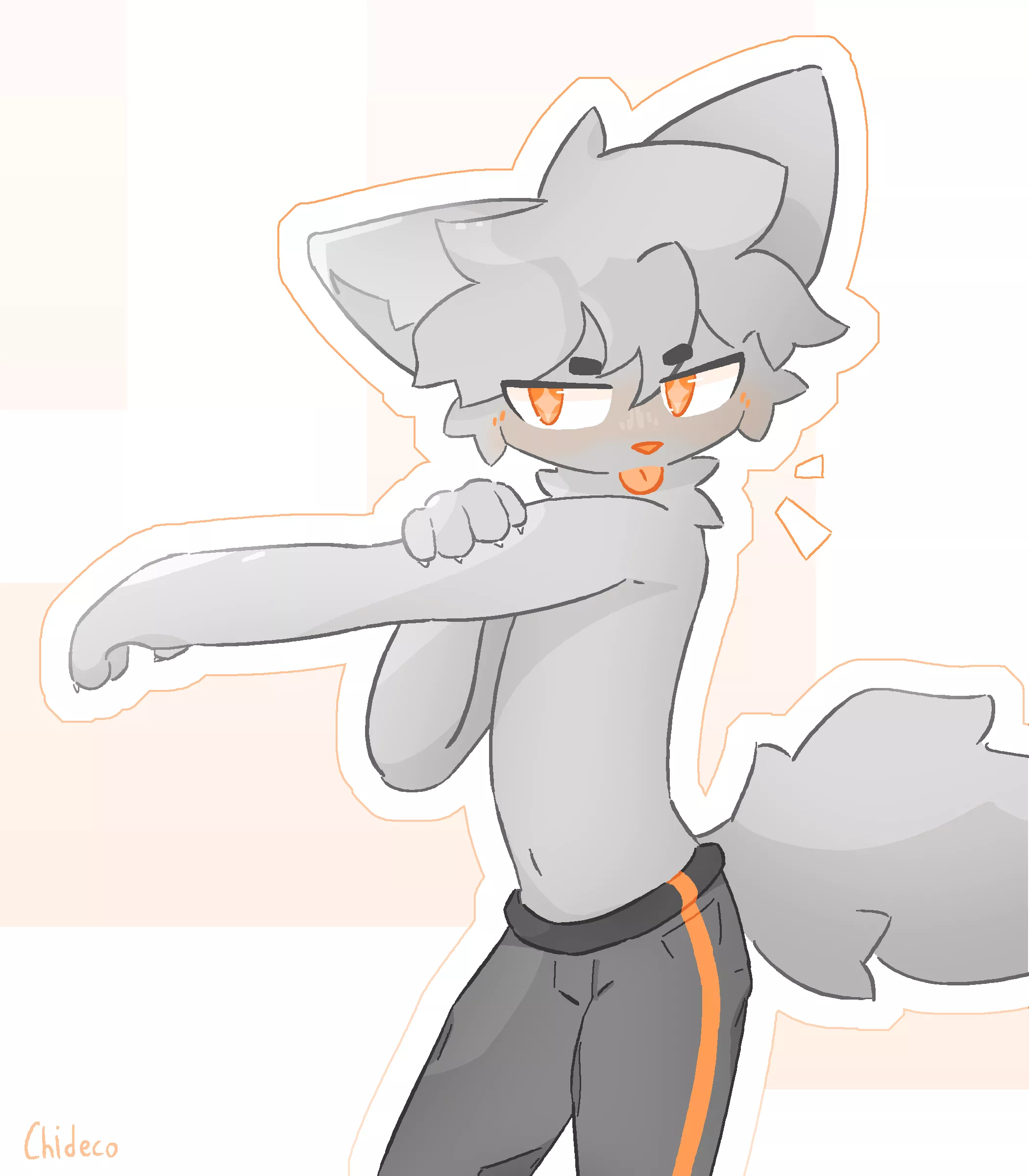 don't forget to stretch (by me @Chideco_) posted by Chideco