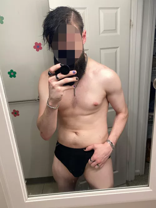 Fresh out of the shower and thought I looked good, what do you think? by Jack11pm