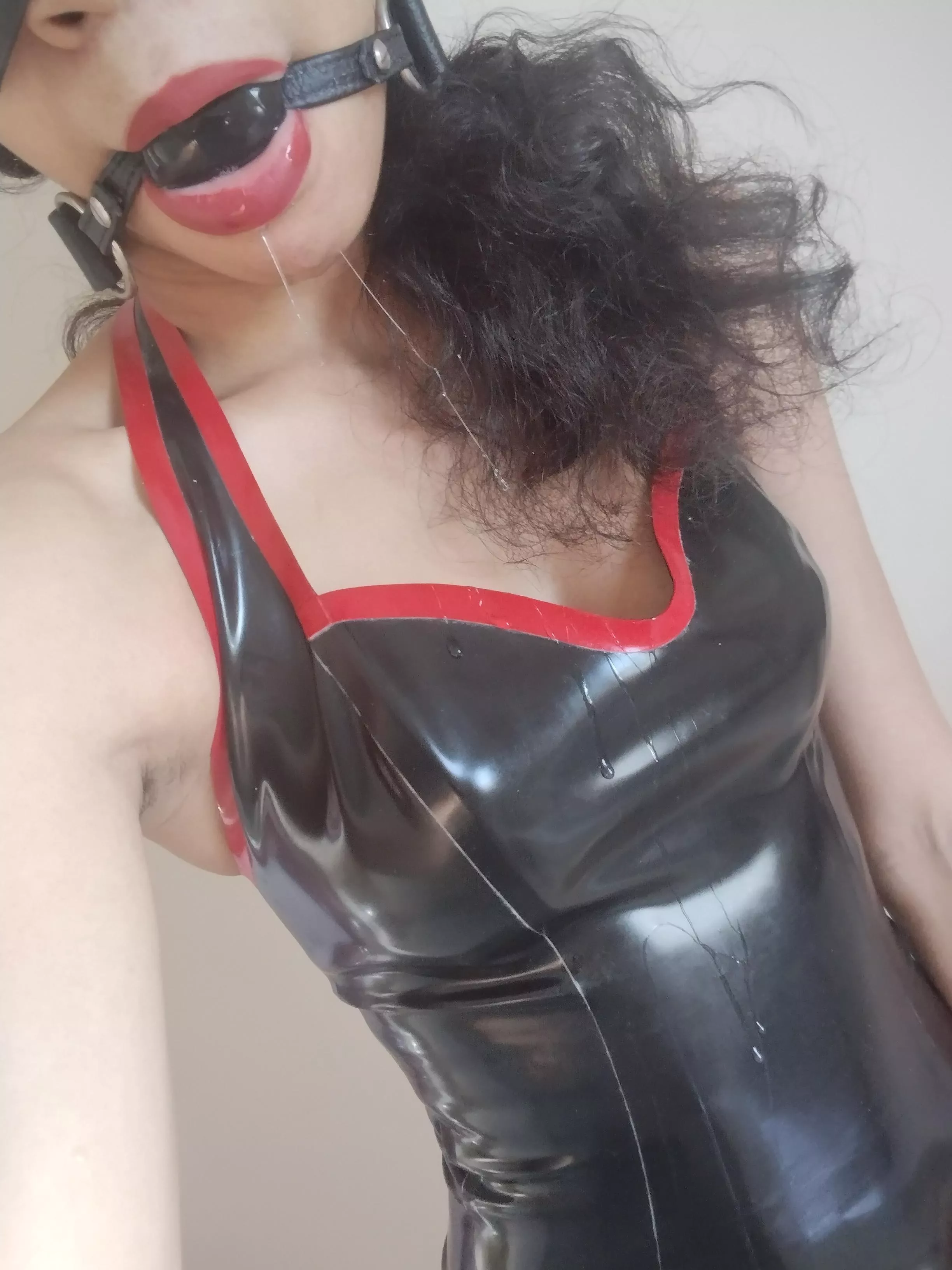 Gagged and drooling posted by _momopanther