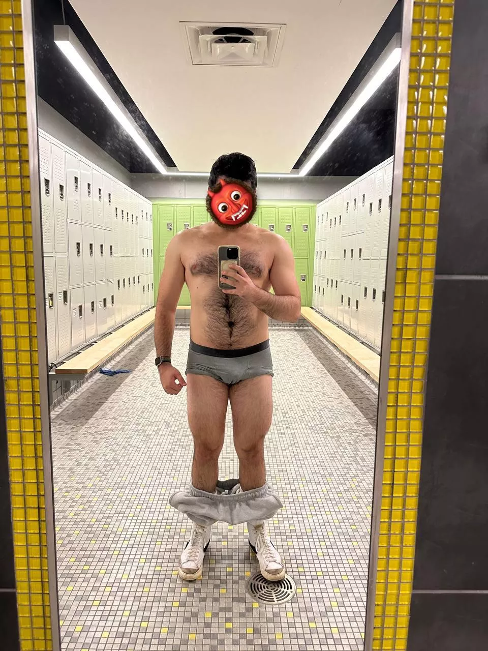 Gray is reserved for gym posted by LibrarianCrazy1503