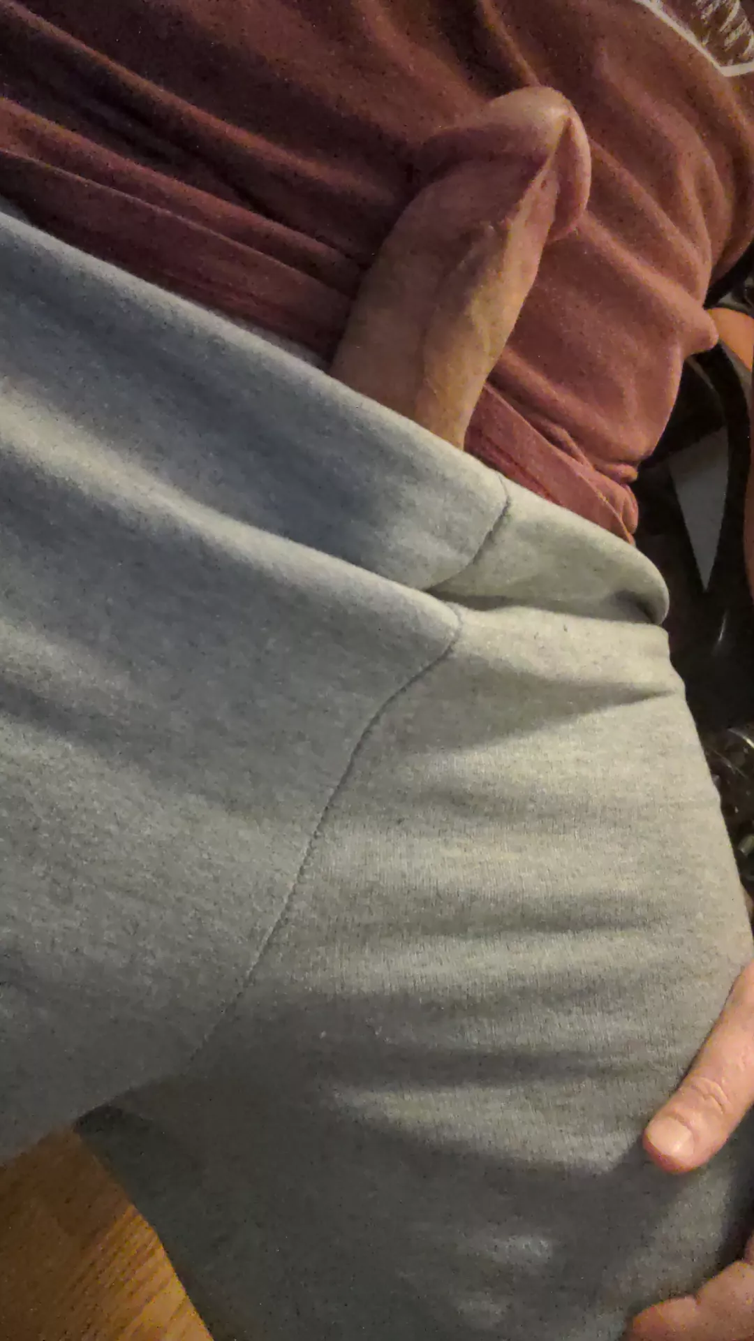 Grey sweat pants posted by needcoffee14