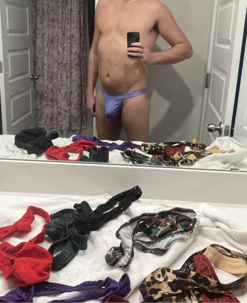 Hand washed some of my thongs by Salamander_Stories