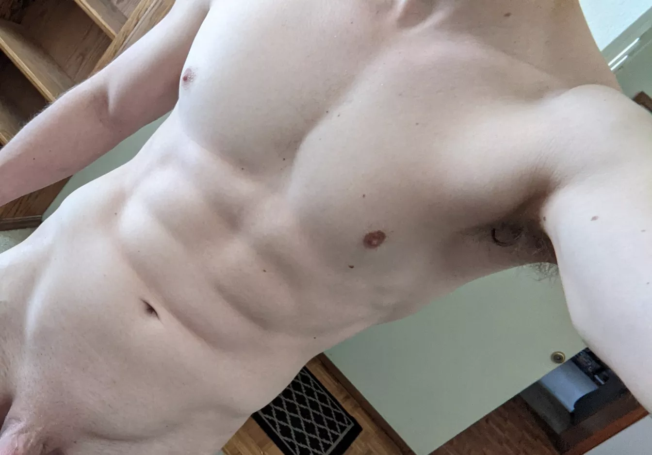 How's the V looking? DMs are open 🫣 posted by BlueEyedMexicano707