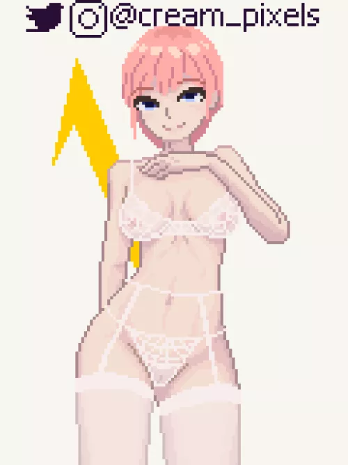 Ichika Nakano in hot pixels by CreamPixels