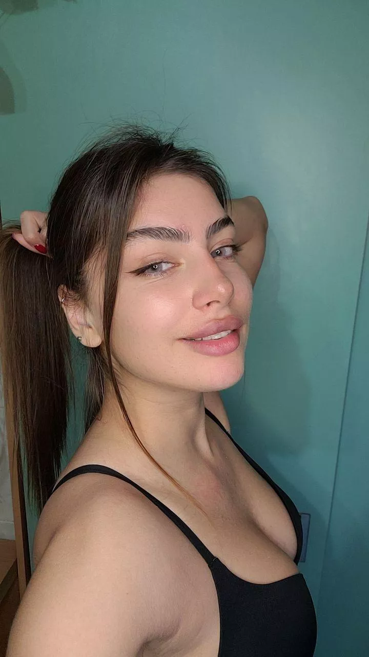 im already holding my hair for you, always ready posted by Cute_Shizuka