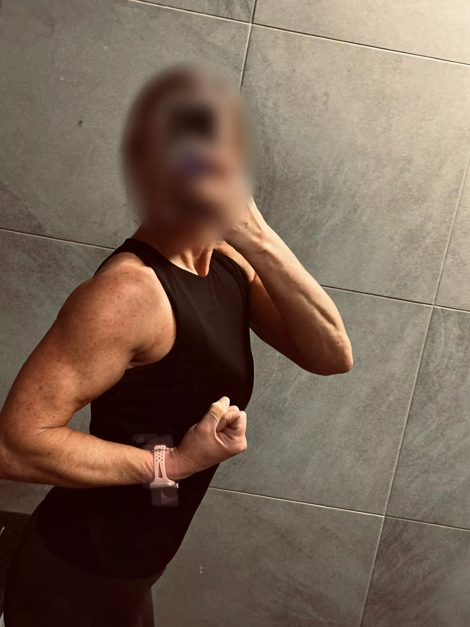 Is 46 (F) to old to have her guns 💪 out, when suns 🌞 out? posted by Upset-Salt-5025