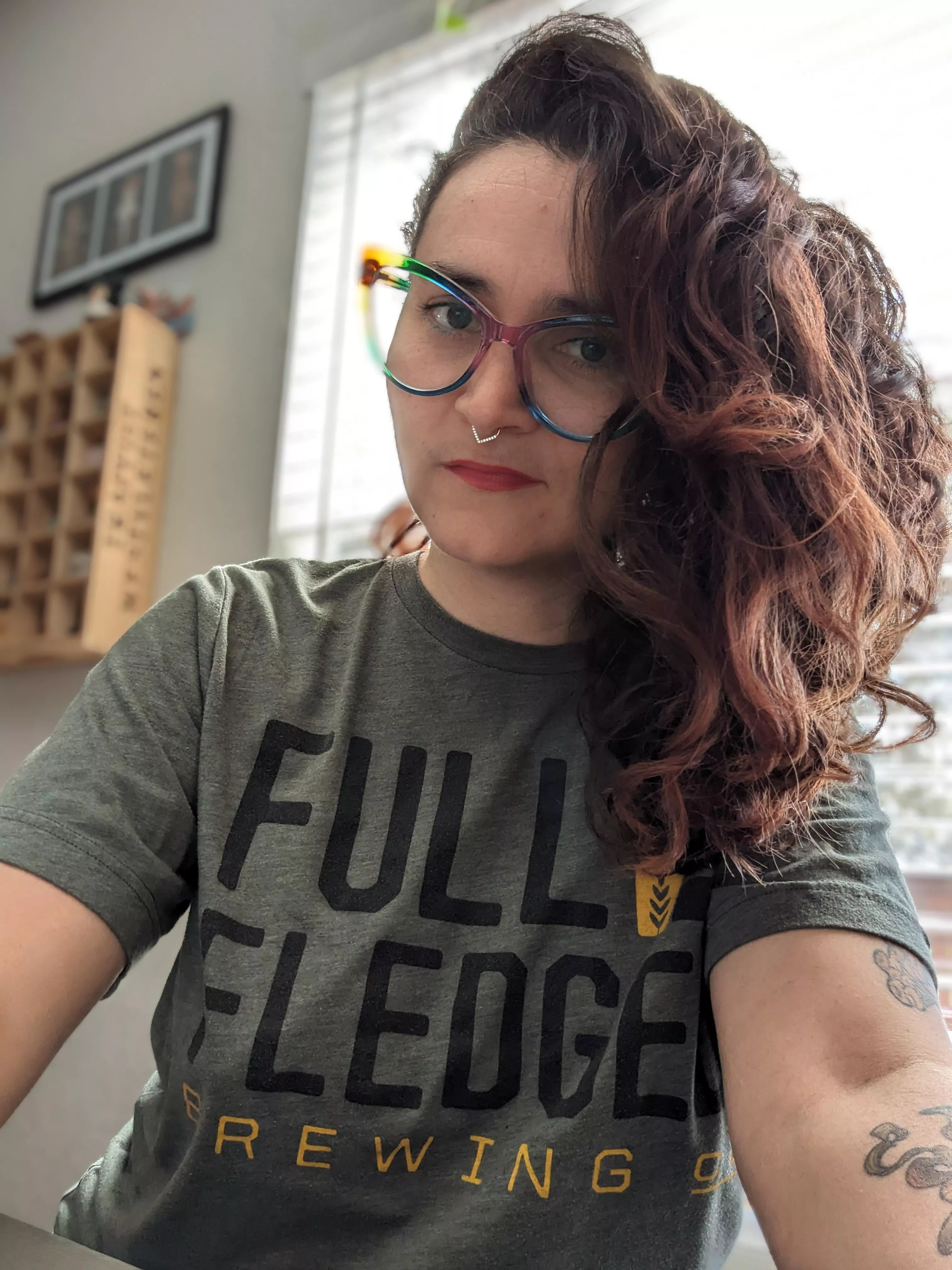 It's all rainbows and messy hair. posted by emberskies27