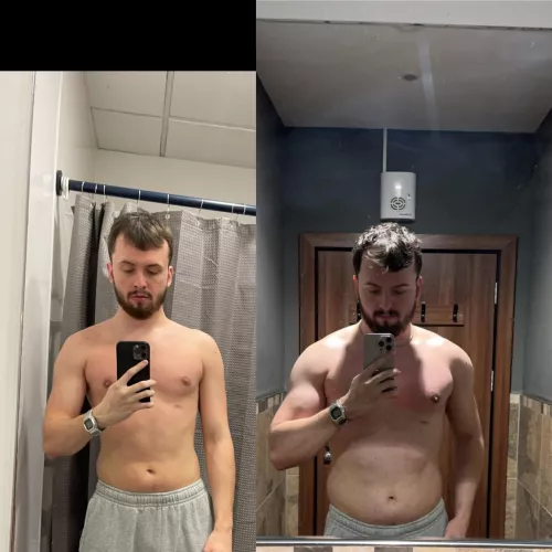 Just one year of progress! 😃 Happy with the shoulders by loner0803