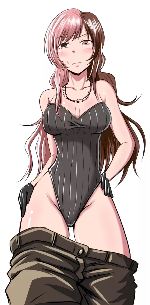 kumanosigenium1 gives us Neo without the coat or pants by ClaireDacloush