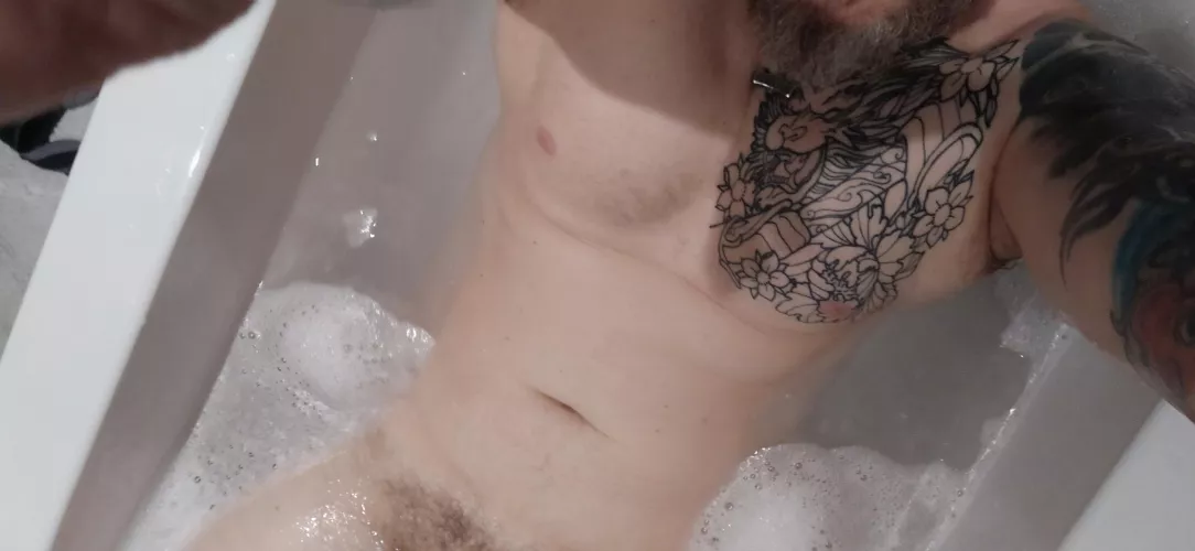 Lazing in the tub, you down to chat? by Still_BoogieBlues