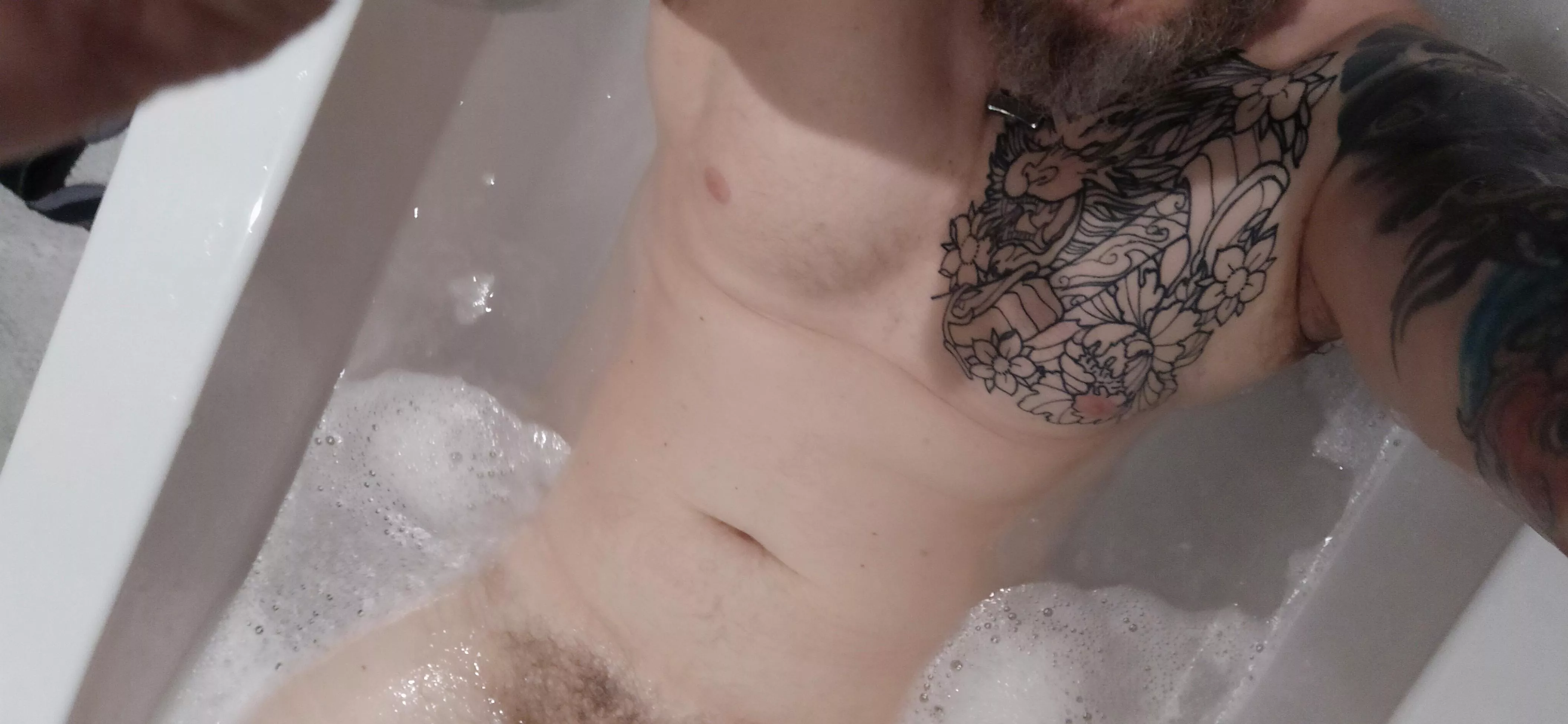 Lazing in the tub, you down to chat? posted by Still_BoogieBlues