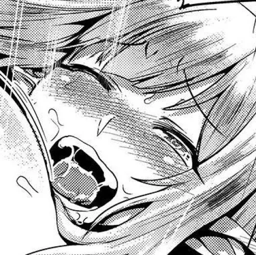 LF Mono Source: 1girl, ahegao, breasts, close-up, face, furrowed brow, half-closed eye, heart-shaped pupils, large breasts, light hair, nose blush, one-eye closed, open mouth, parted bangs, pointy ears, portrait, saliva trail, sidelocks, sweat, tears, te by HentaiSource_Archive