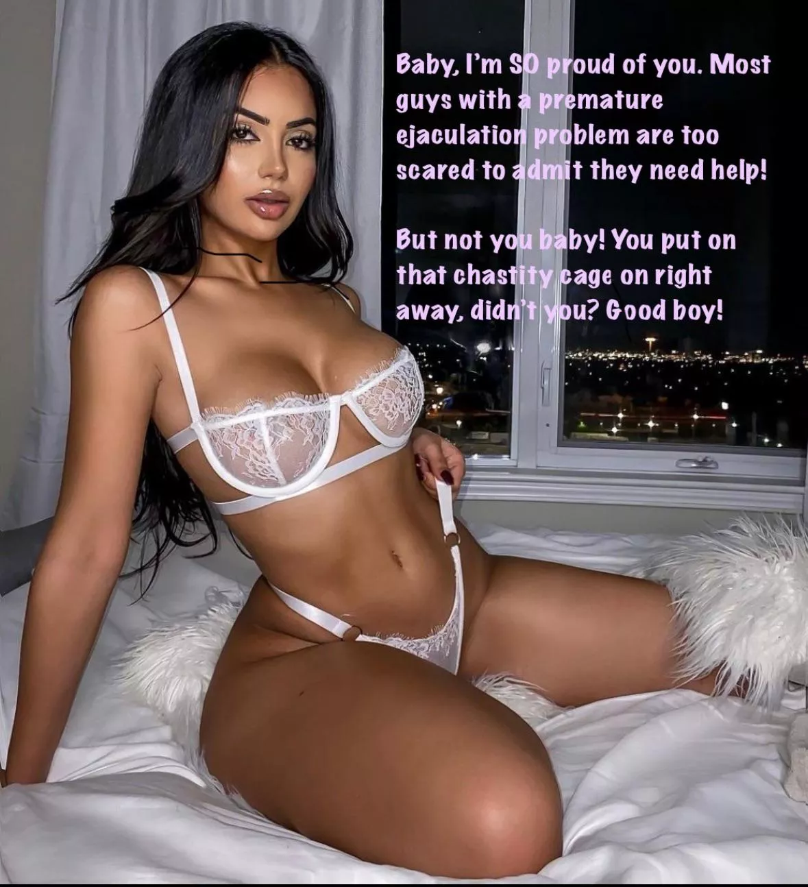 Most guys with a premature ejaculation problem are too scared to admit they need help! posted by captionpatreon