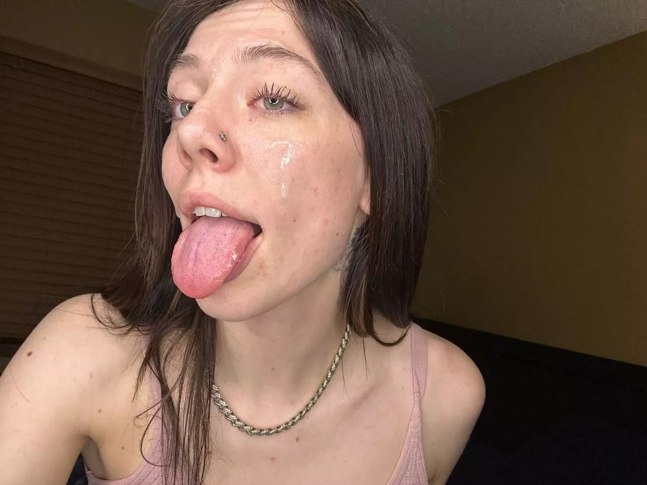 My ahegao isn't the most perfect, but I think it's hot enough for you right? posted by OkGabage