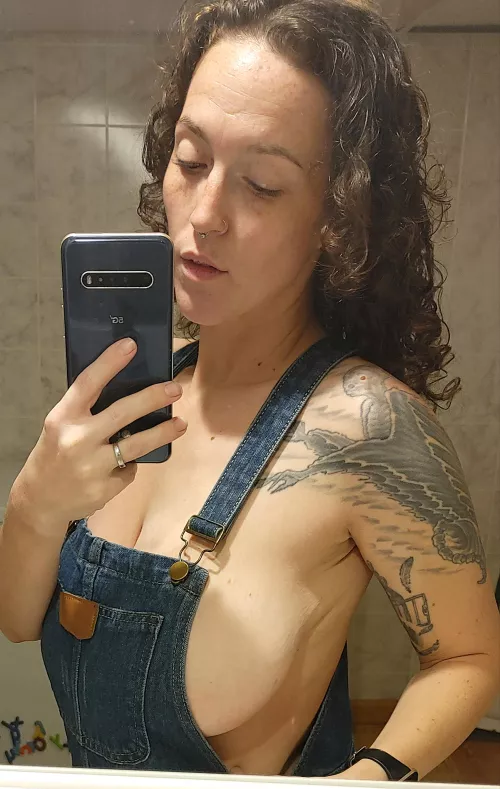 My arms are too short for me to do this without a mirror 🤷 by dabeefqueen92