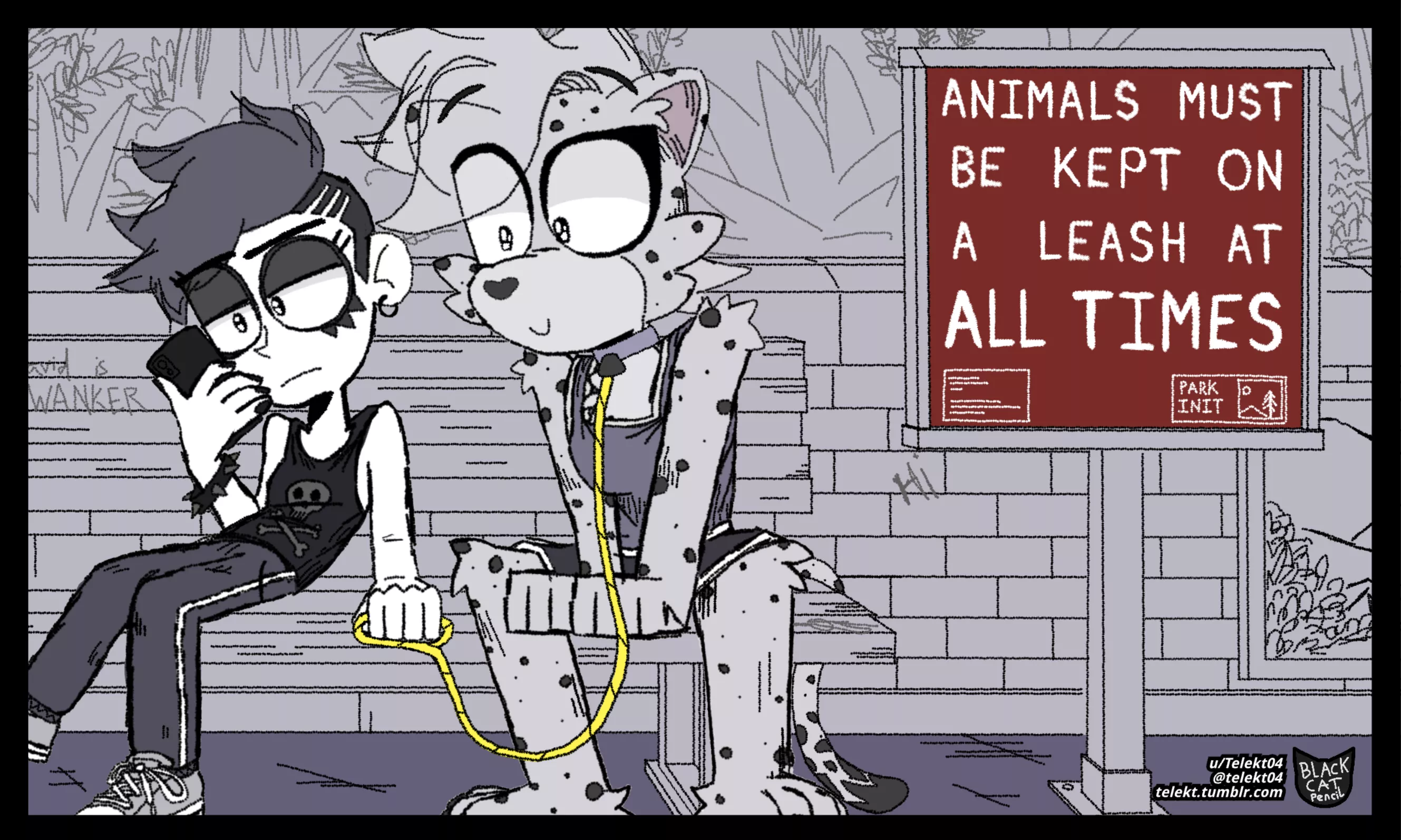 [OC] I wonder how often this happens at the local dog park… posted by Telekt04