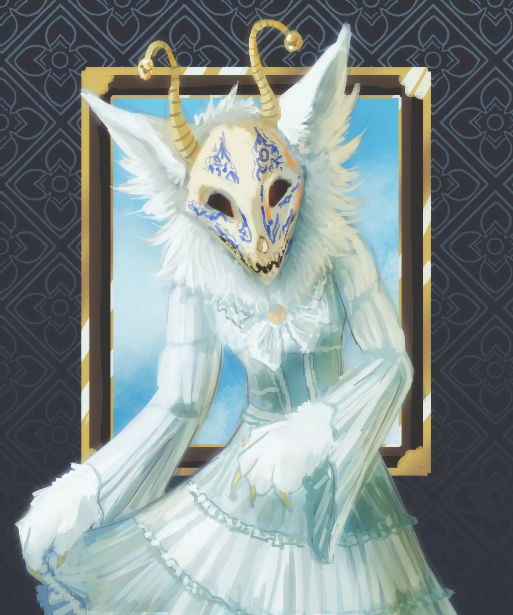 Silk! (character belongs to u/Beneficial-Ranger166 ) (art by me!) posted by overdonePerspective