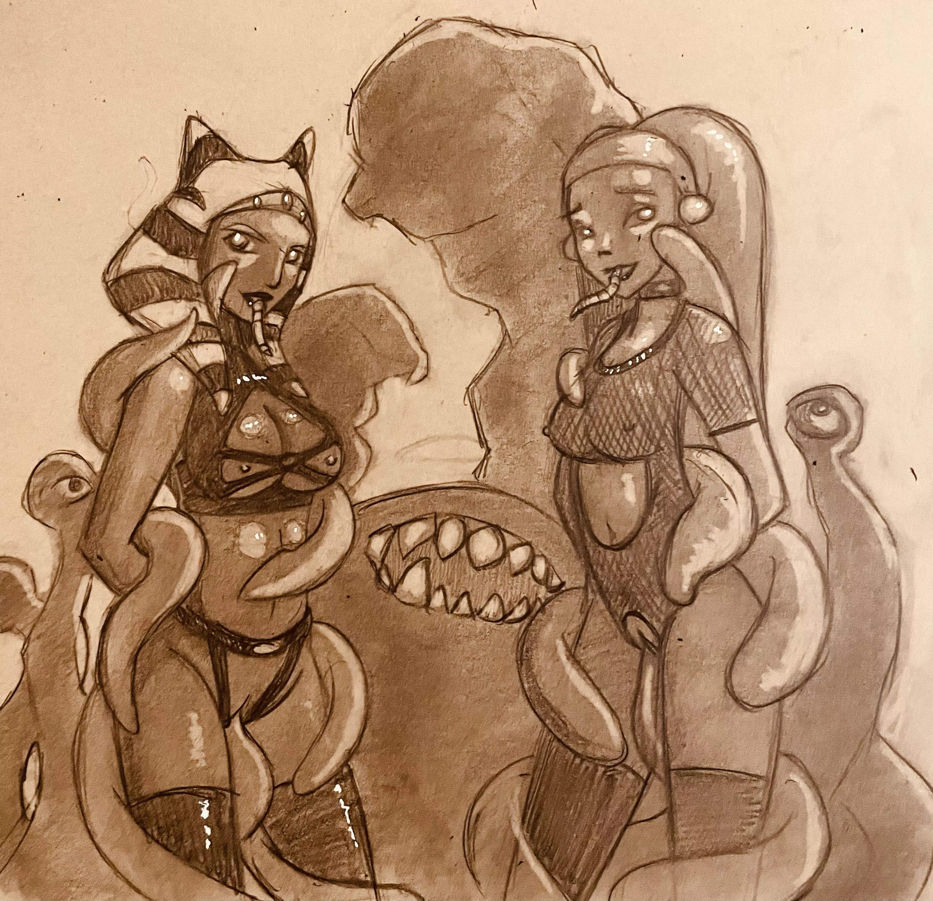 the hutt’s special zoo (star wars) posted by sketchaddicted