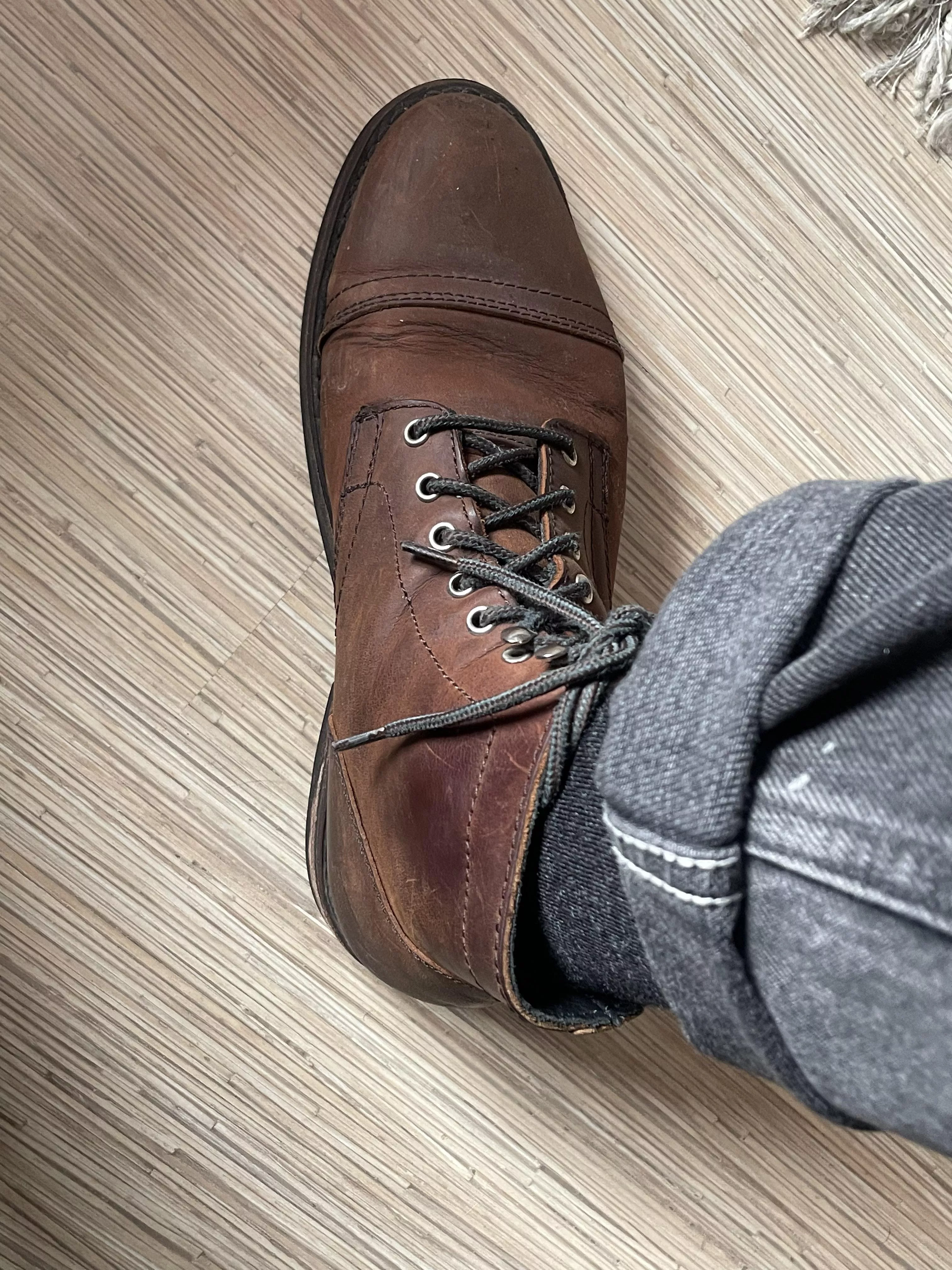 Thursday boots middle creasing posted by exia_04