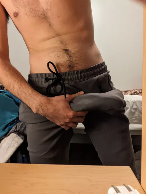 Too horny to leave my dorm. Do you think my roomates would notice? by Clover_212