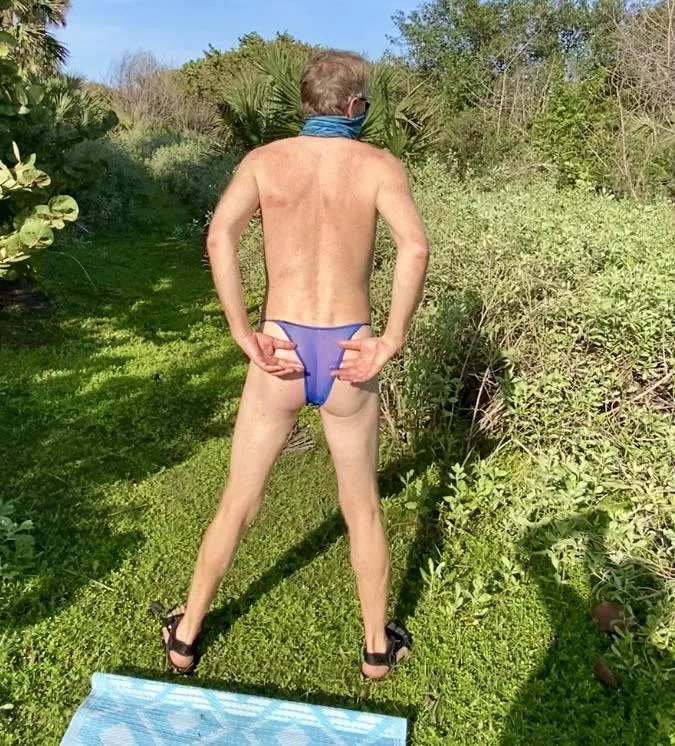 Trails of my fav nude beach posted by mark1971fl