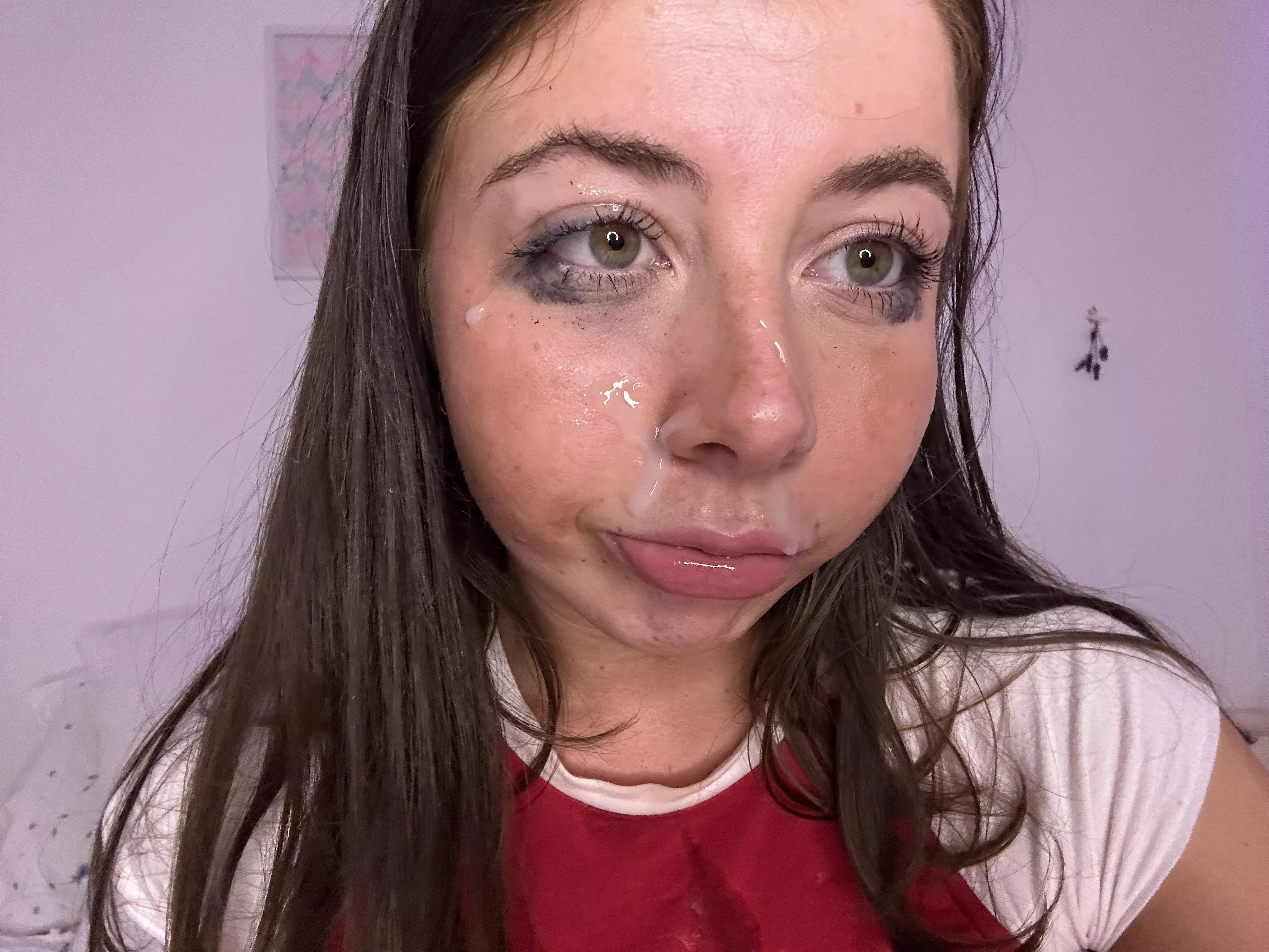 Watch your cum drip on my face posted by Travel_Mindless