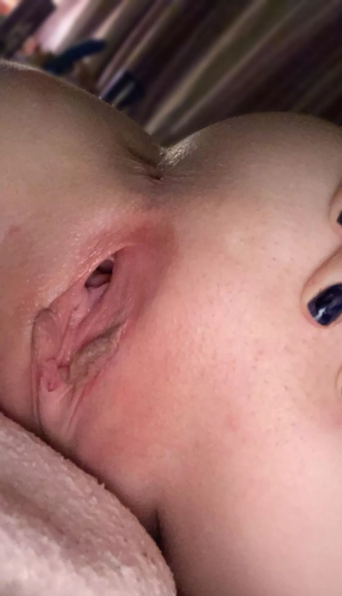 What do you guys think about my hole ? 🙊🩵 posted by DizzyType5333