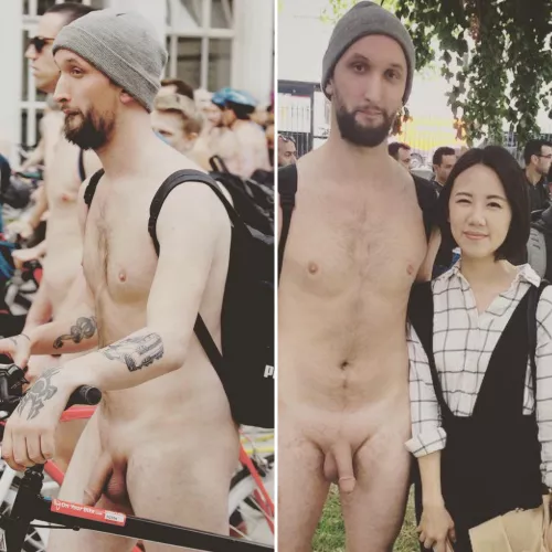 World Naked Bike Ride, London by dickinsect