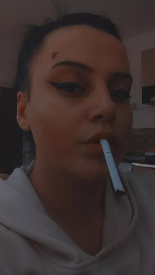 You have no idea how many things I can do while I smoke 😏 by giahoney