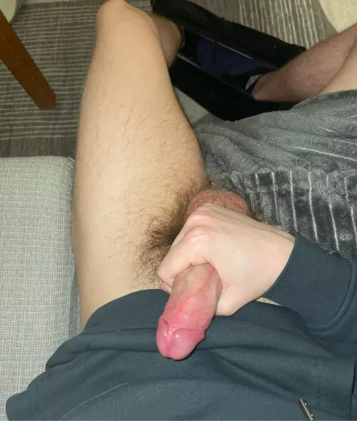 18 year old cock begging to cum by Just-Wallaby-7705