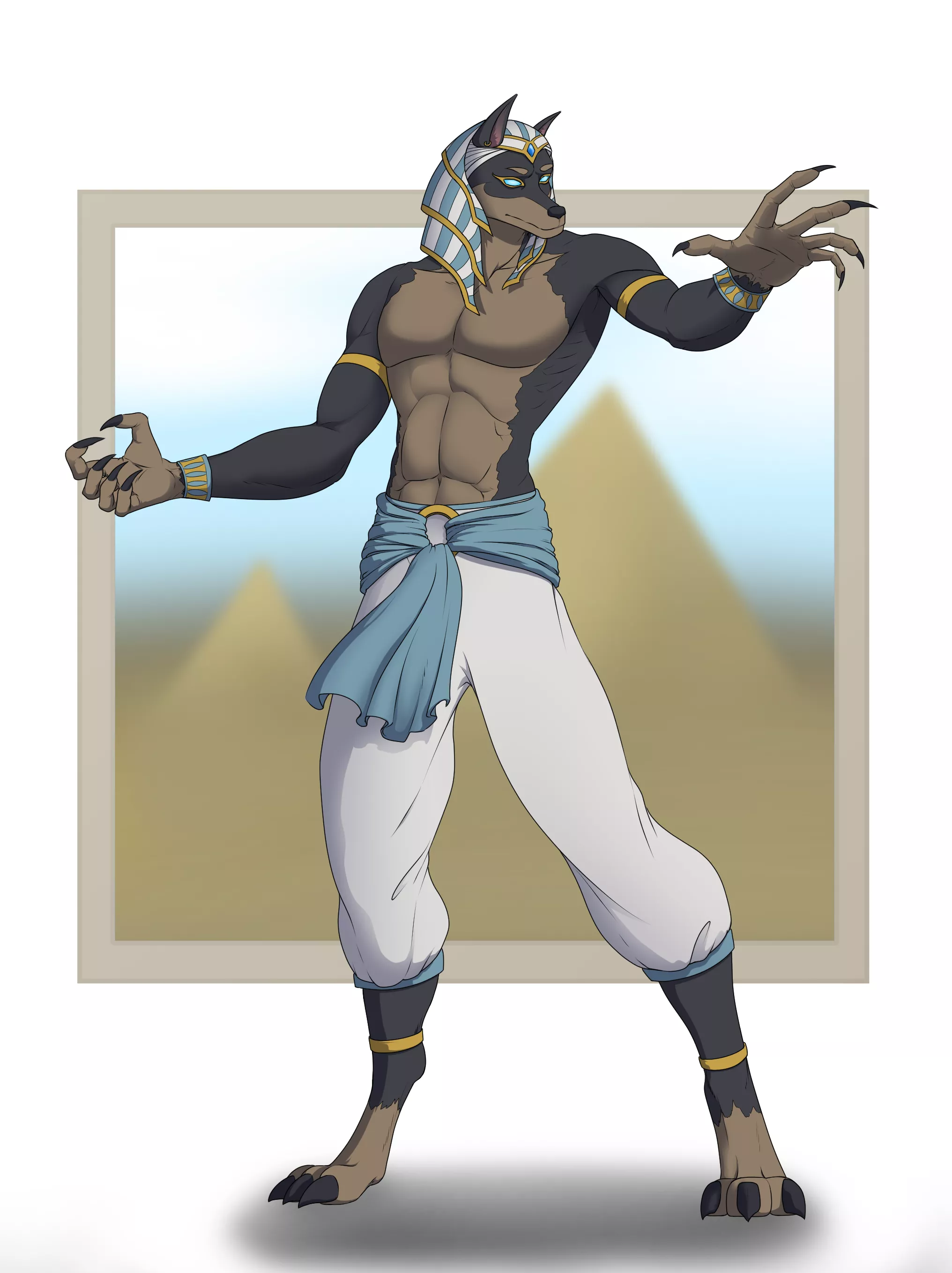 Bit of insight from a non-furry trying to draw my partner's furry (fursona maybe?) (reposting since I actually cleaned it up a bit) posted by Srianen