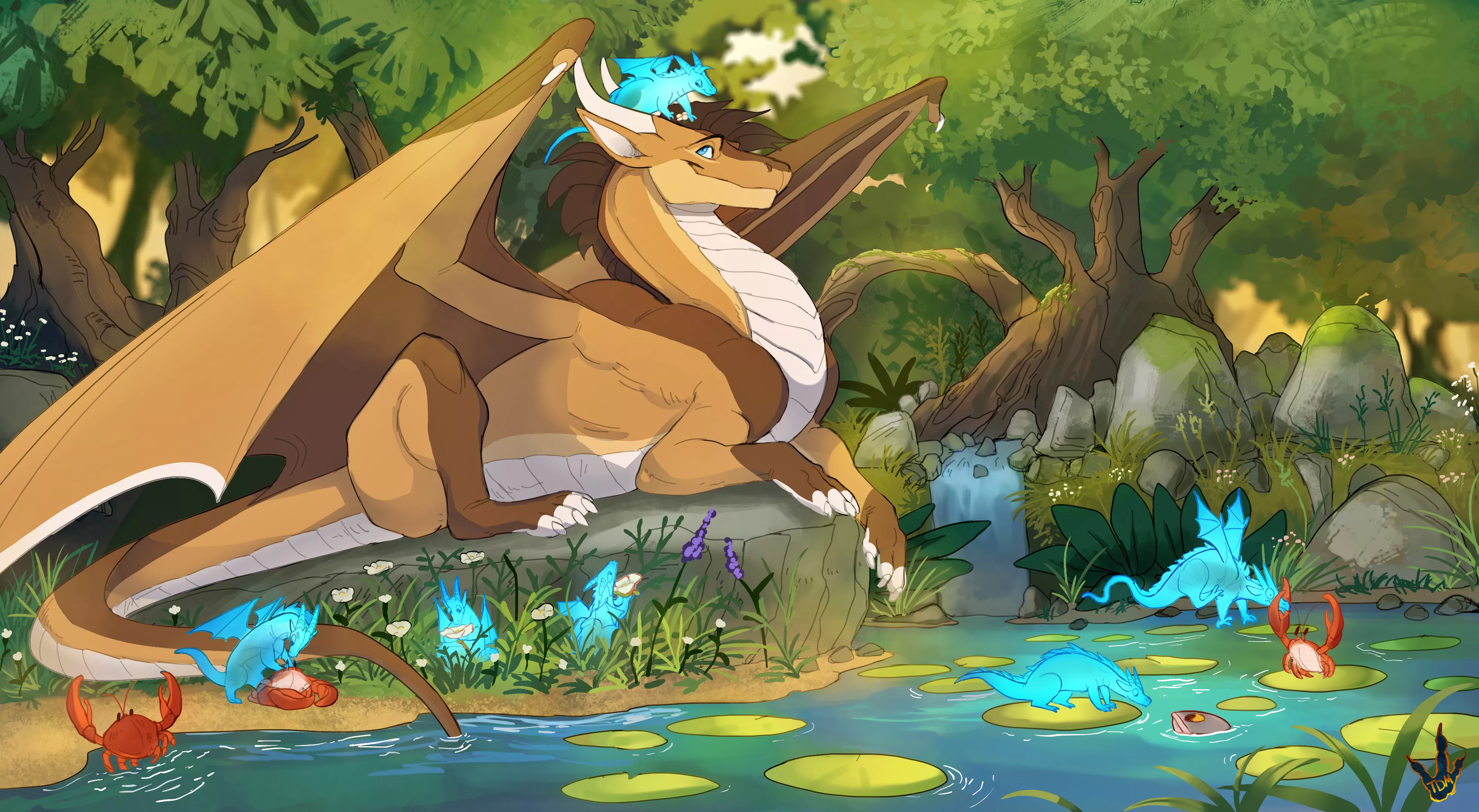 Curious Spirits [TheDinosaurMann] posted by MagicDed