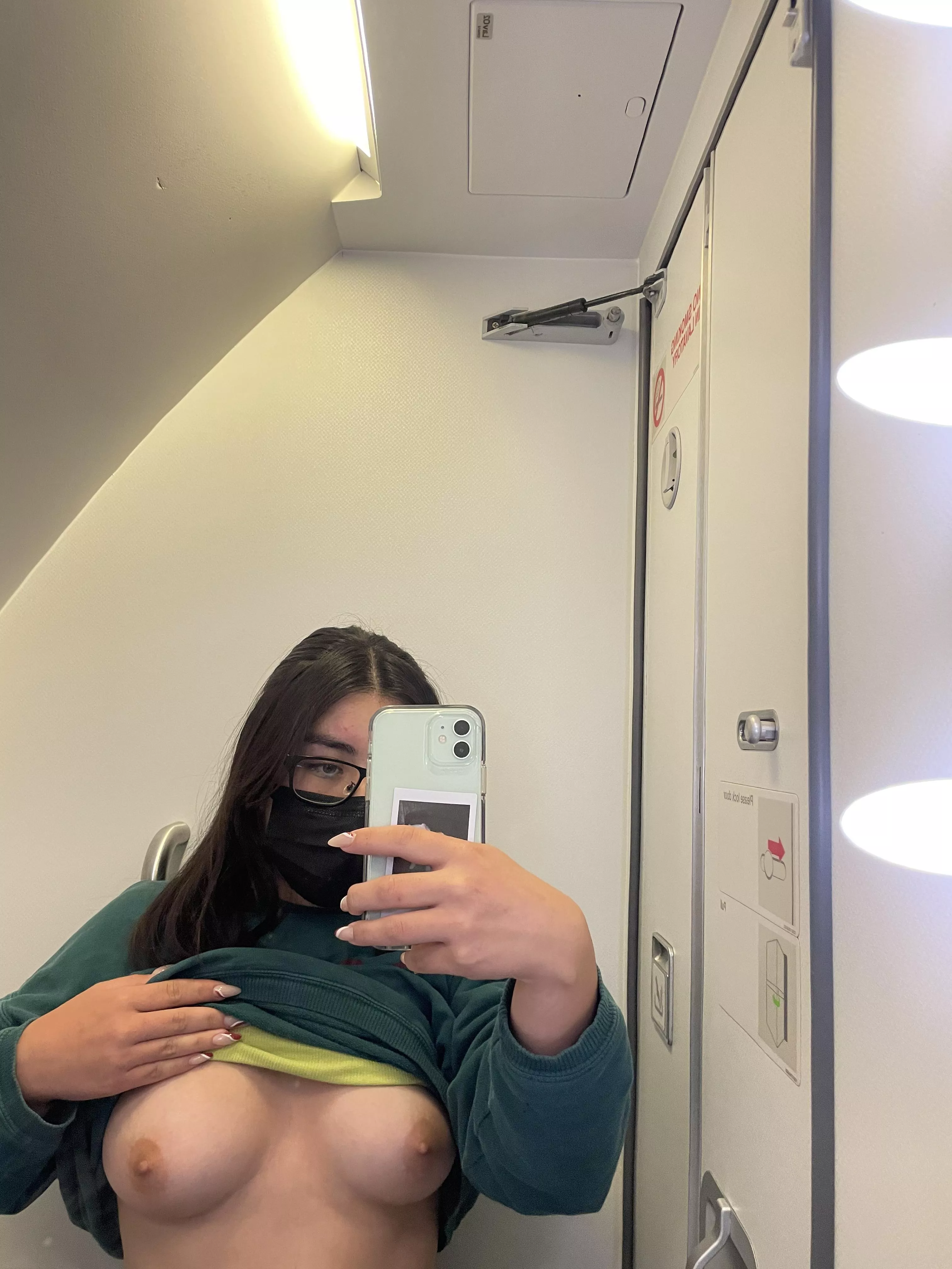 Fuck me in the plane bathroom 🙈 posted by puritycpl