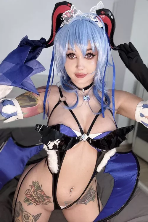 Ganyu from Genshin by Purple Bitch by im_purplebitch