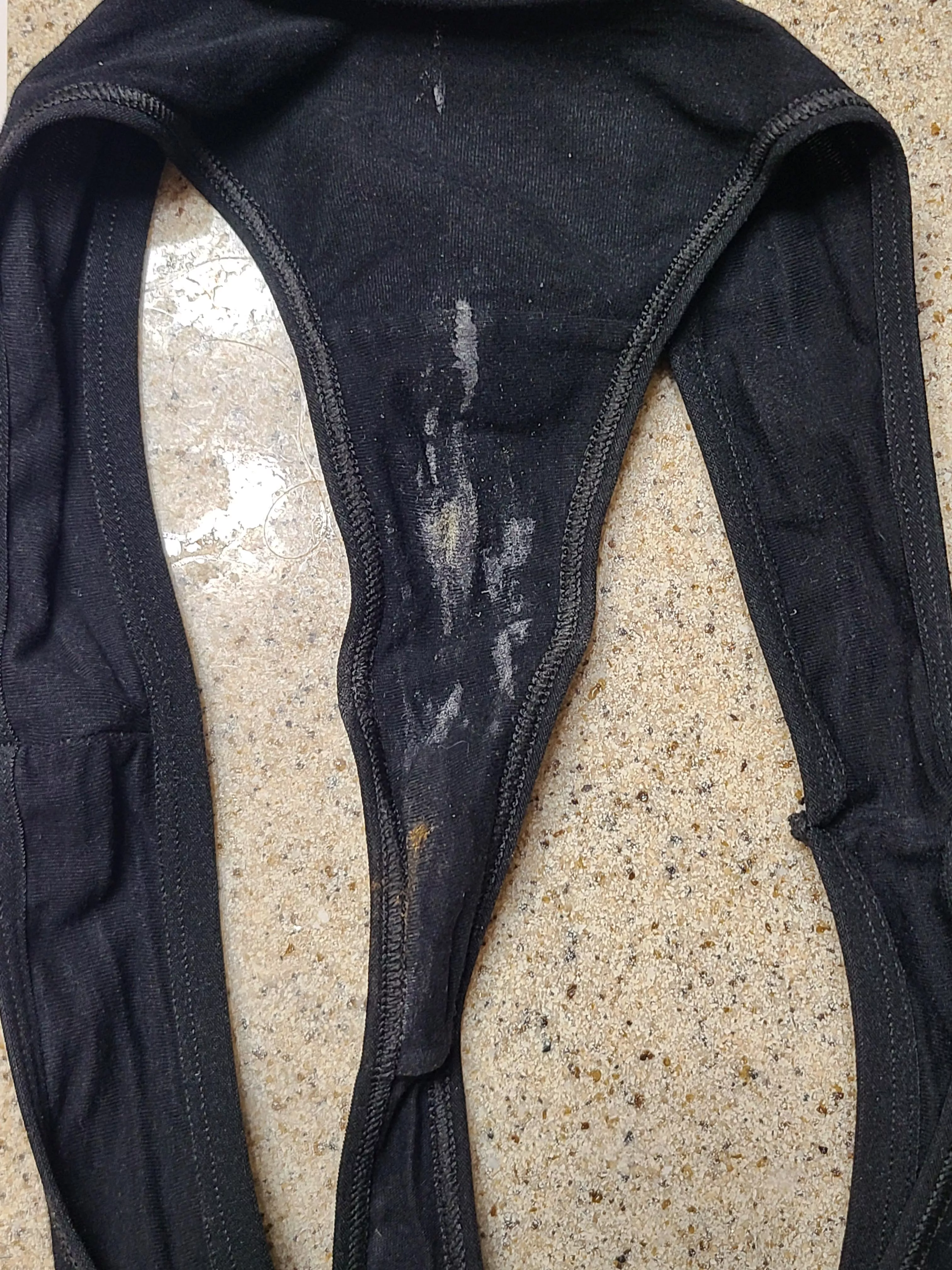 How about a nice thong with my cum and light skid!? posted by drummer3088