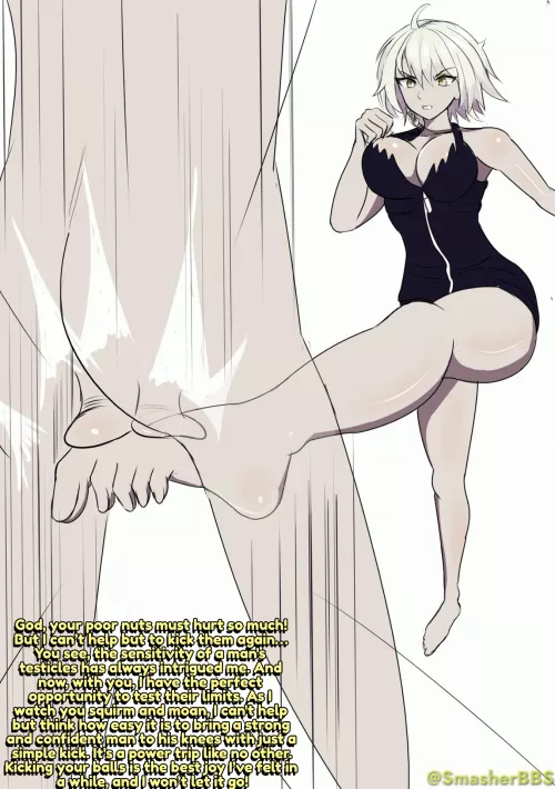 How sore are they~ (Audio Version in Comments) by BallbustingFanatic