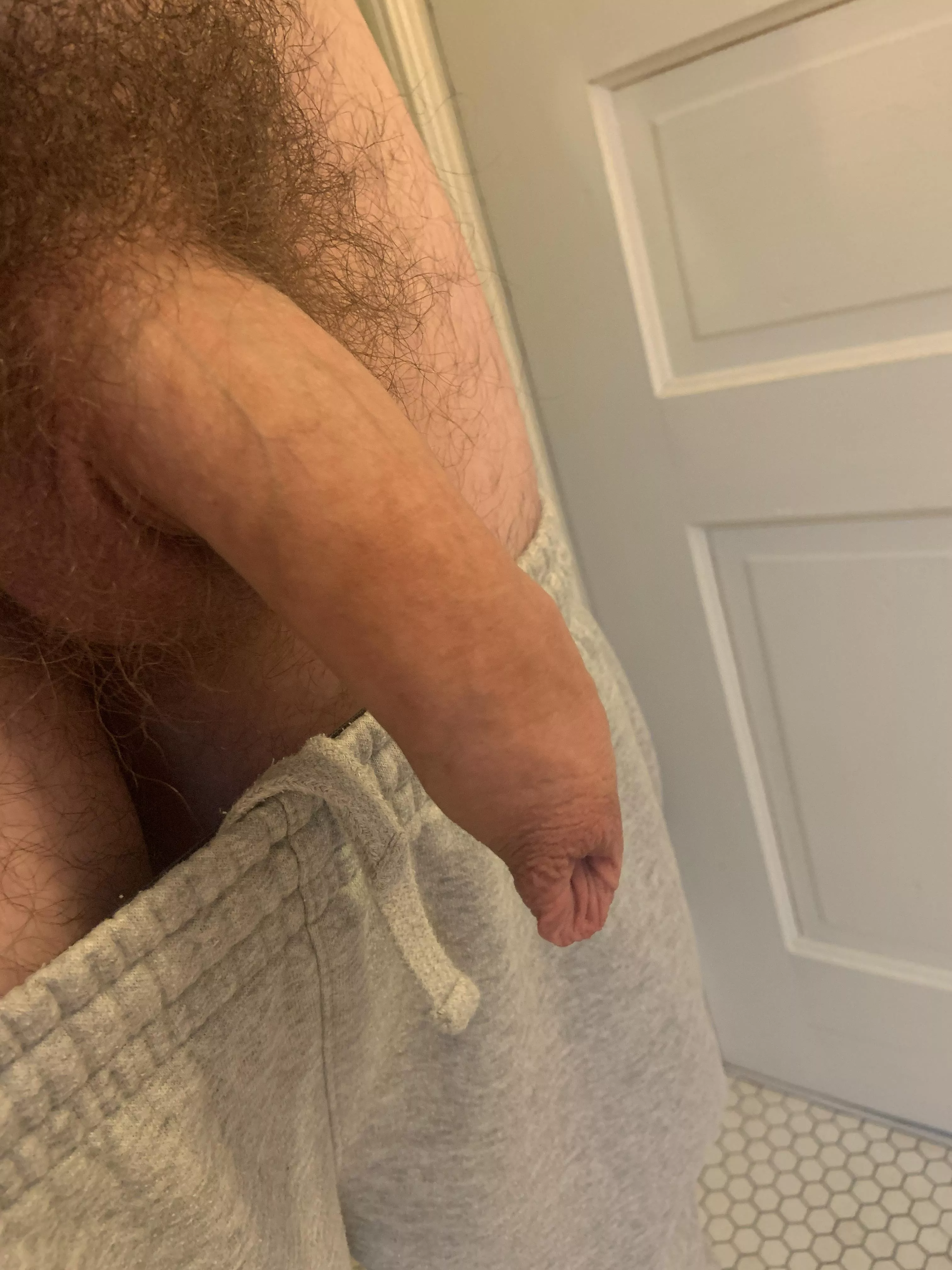 I love how my foreskin looks when soft, do you? posted by likemy4skin