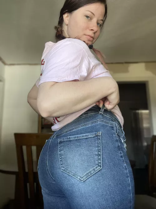 I usually don’t wear jeans, but when I do… by AuroraAbyssXO