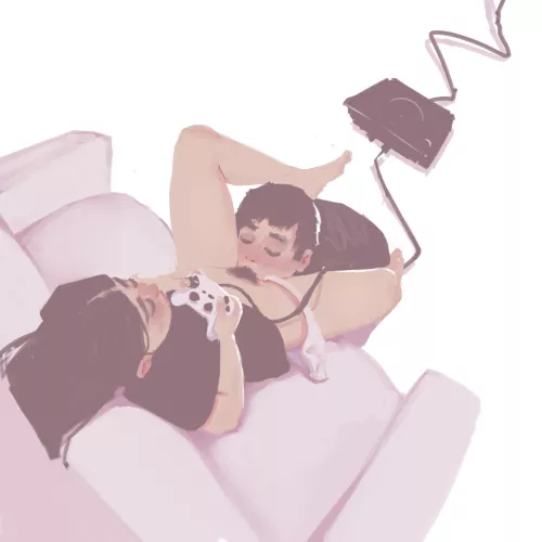 Keep going, mommy knows your tongue can do better~ almost beat that level, just a bit longer (Source in comments) by SmolDom