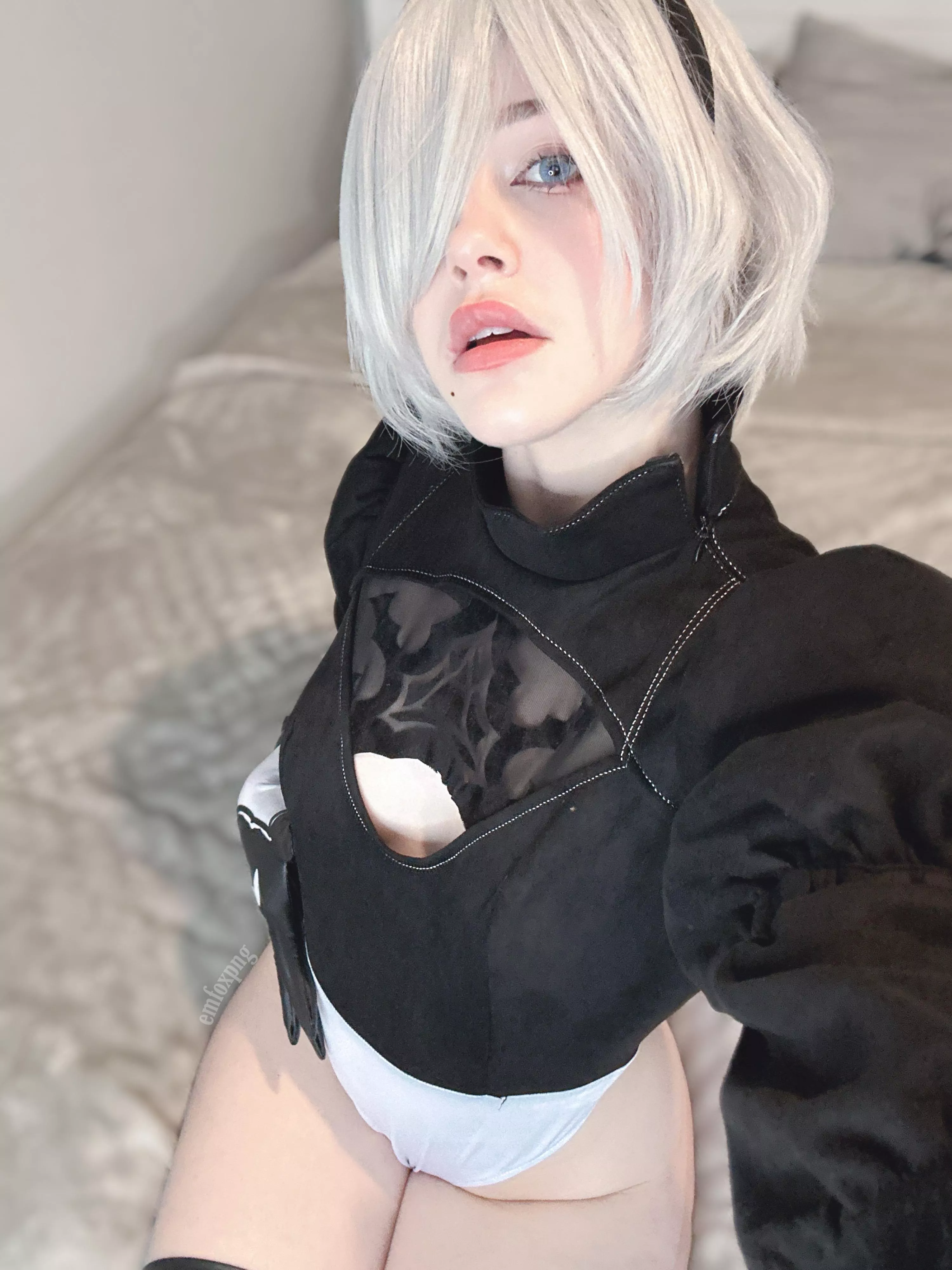 My 2b Cosplay posted by Emfoxpng