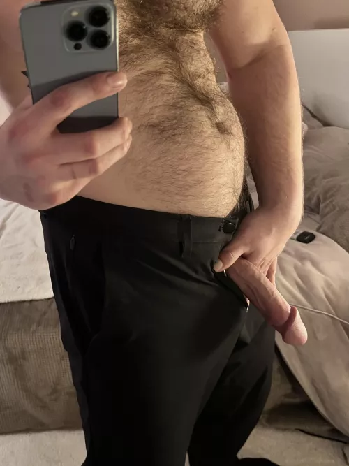 My cock was begging to be let out all day. by HarryCeltic