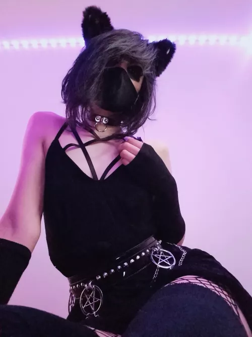 My favorite dress 🖤 by femboyfridayxo