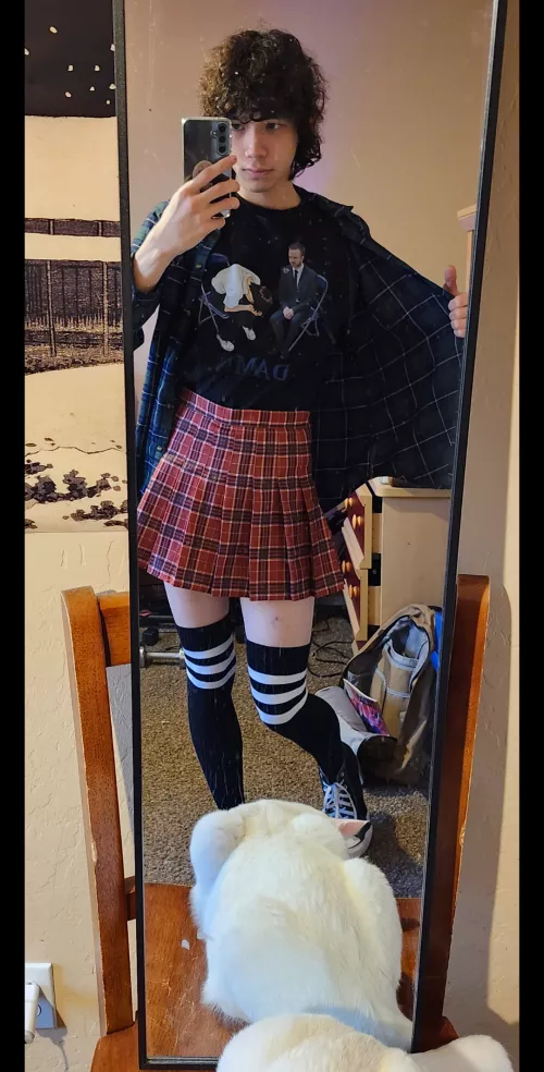 Plaid> ft. Shinji, Jesse Pinkman, and my cat by brxson582